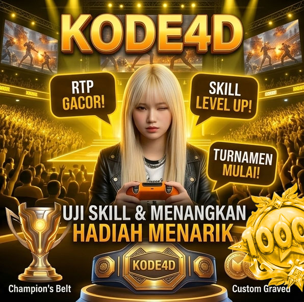KODE4D - Akun Khusus Pencari Rate Hadiah JP Game Gacha Terbaik